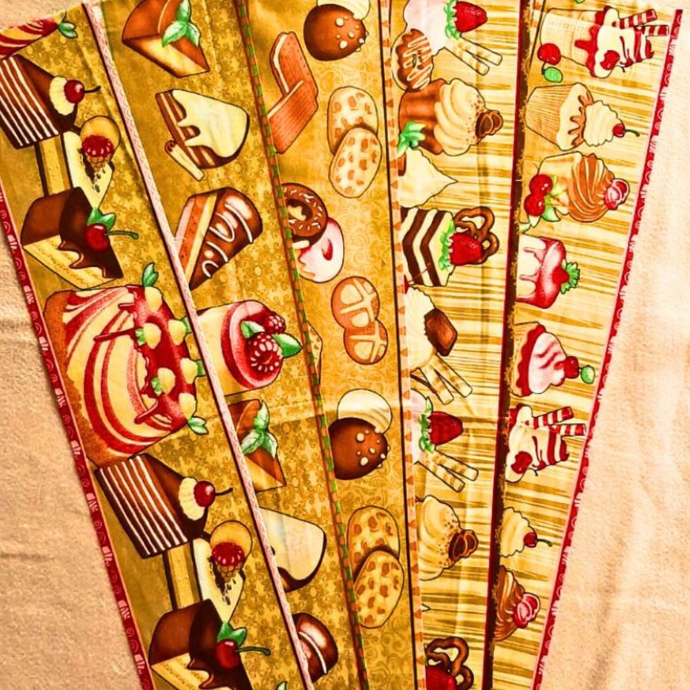 Kit Barrado Tecido Tricoline