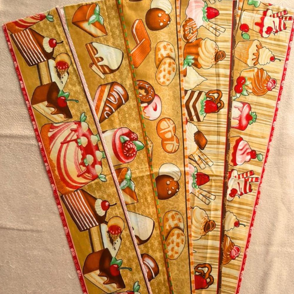 Kit Barrado Tecido Tricoline