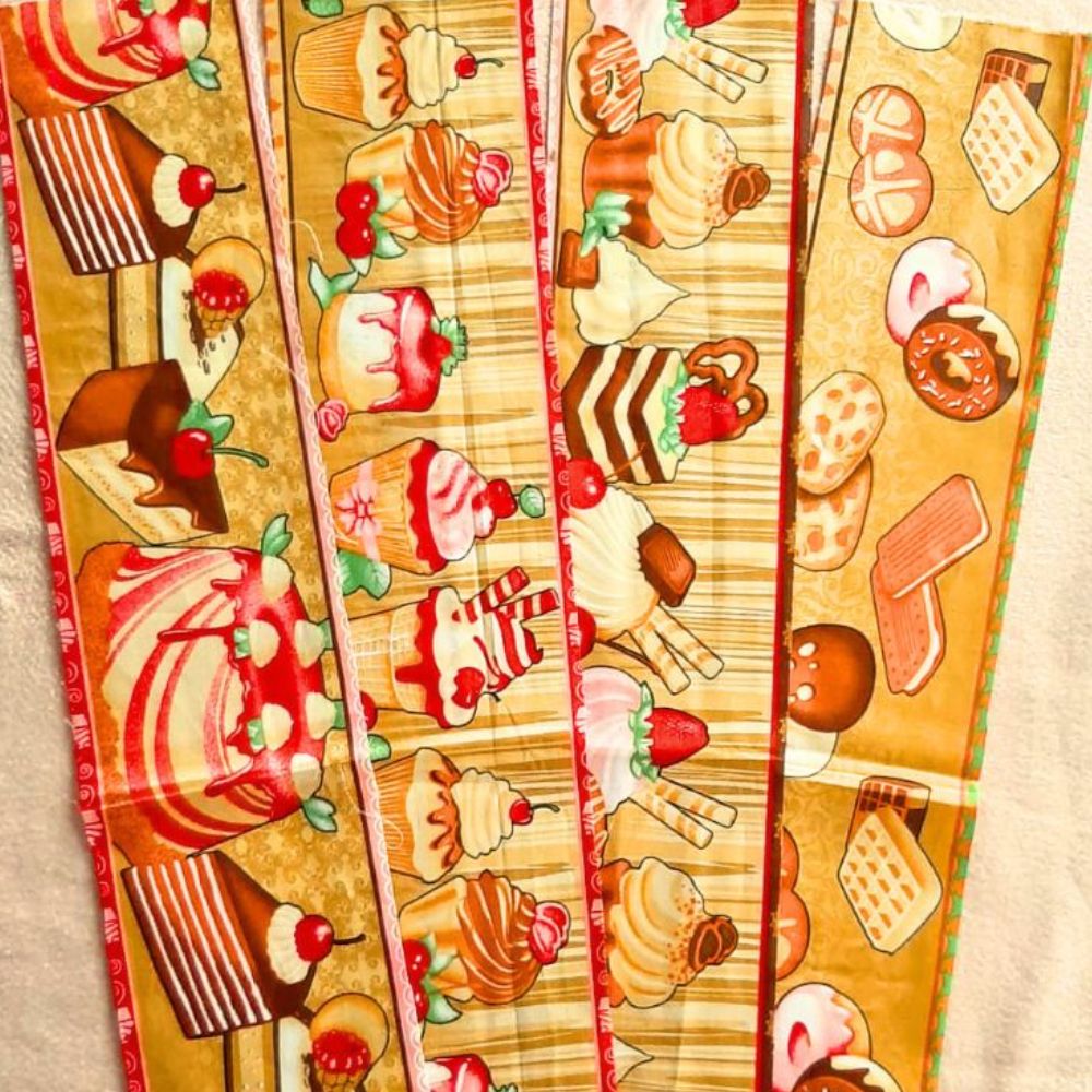 Kit Barrado Tecido Tricoline