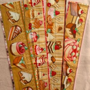 Kit Barrado Tecido Tricoline