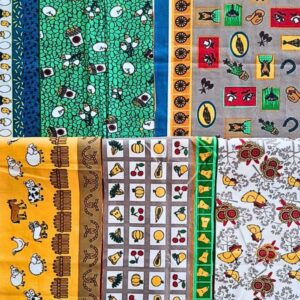 Kit Corte Tecido Tricoline Estampado