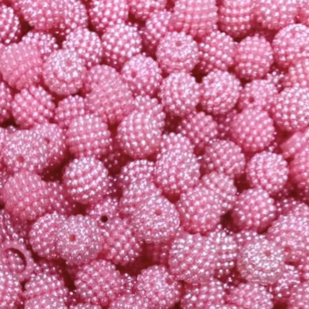 Pêrola Craquelada 10mm Lisa 25gr com Furo Varias Cores