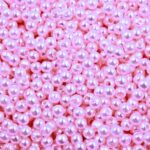 Pêrolas Abs 6mm Com Furo