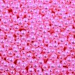 Pêrolas Abs 6mm Com Furo