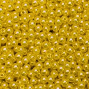 Pêrolas Abs 6mm Com Furo 25gr Inteira