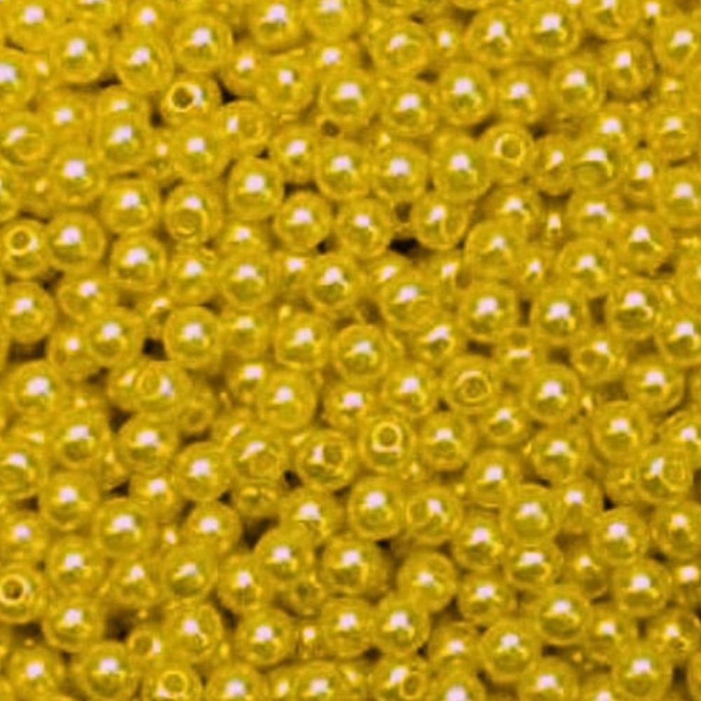 Pêrolas Abs 6mm Com Furo