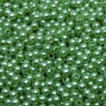 Pêrolas Abs 6mm Com Furo