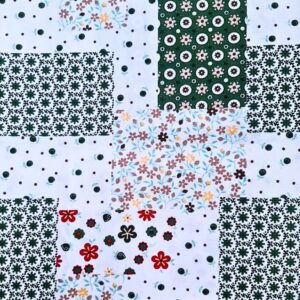 Tecido Tricoline Patchwork 100% Algodão 0,25×1,4