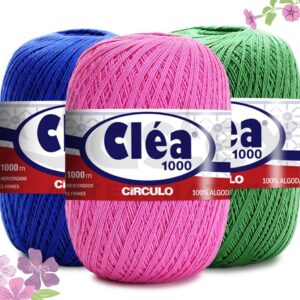 Linha Cléa 1000 Fio Mercerizado Super Promoção Kit c/3
