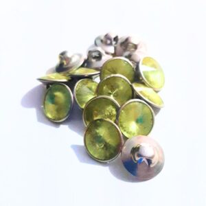 Botão Pezinho Cristal para Roupas e Artesanatos 10mm und