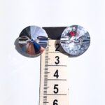 Botão de Cristal Transparente 22mm