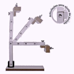 Suporte Para Bastidor Bordado Com Suporte Para Celular