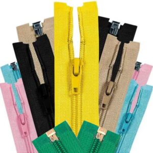 Zíper Destacável Nylon Comum 60cm 100% Algodão Und