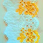 Bordado Inglês Bordada Multicores