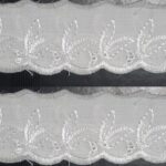 Bordado Inglês Poliéster Algodão 5cm 1m Laíse (2)