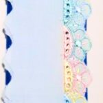 Bordado Inglês Preto e branco e colorido