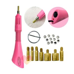 Caneta de Aplicadora Strass HotFix Bivolt 7 Pontas