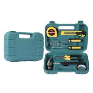 Kit Maleta Estojo Ferramentas 9 Peças Artesanato