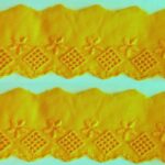 Bordado Inglês Barrado Laise 4,5cm por metro