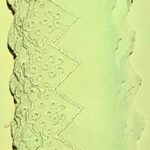 Bordado Inglês Barrado de Laise 6cm Poliéster por Metro