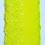 Bordado Inglês Barrado de Laise 6cm Poliéster por Metro