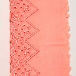 Bordado Inglês Barrado de Laise 6cm Poliéster por Metro