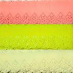 Bordado Inglês Barrado de Laise 6cm Poliéster por Metro