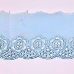 Bordado Inglês Barrado de Laise 6cm por metro