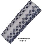 Bordado Inglês Bicolor Laise CTB 134 5cm Peça 13,70m