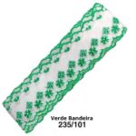 Bordado Inglês Bicolor Laise CTB 134 5cm Peça 13,70m