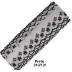 Bordado Inglês Bicolor Laise CTB 134 5cm Peça 13,70m