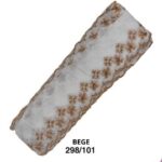 Bordado Inglês Bicolor Laise CTB 134 5cm Peça 13,70m