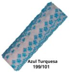 Bordado Inglês Bicolor Laise CTB 134 5cm Peça 13,70m