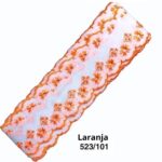 Bordado Inglês Bicolor Laise CTB 134 5cm Peça 13,70m