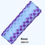 Bordado Inglês Bicolor Laise CTB 134 5cm Peça 13,70m