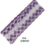 Bordado Inglês Bicolor Laise CTB 134 5cm Peça 13,70m