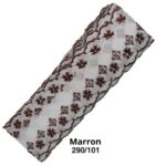 Bordado Inglês Bicolor Laise CTB 134 5cm Peça 13,70m