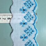 Bordado Inglês Bicolor Laise CTL 122 5cm por Metro