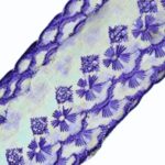 Bordado Inglês Bicolor Laise CTL 122 5cm por Metro