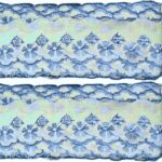 Bordado Inglês Bicolor Laise CTL 122 5cm por Metro