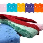 Bordado Inglês Laise 5cm Poliéster CTB 134-50 por Metro