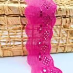 Bordado Inglês Laise 5cm Poliéster CTB 134-50 por Metro