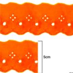 Bordado Inglês Laise 5cm Poliéster CTB 134-50 por Metro