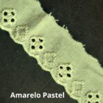 Bordado Inglês Laíse Bordada 2,5cm Poliéster Por Metro