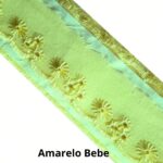 Bordado Inglês Laíse Bordada 2,5cm Poliéster Por Metro