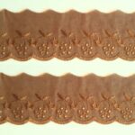 Bordado Inglês Laise Bordada Larg.6cm por metro