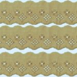 Bordado Inglês Laise Liso CTL 122 5cm por Metro