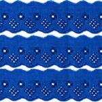 Bordado Inglês Laise Liso CTL 122 5cm por Metro