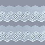 Bordado Inglês Laise Liso CTL 122 5cm por Metro