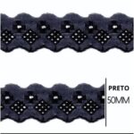 Bordado Inglês Laise Liso CTL 122 5cm por Metro